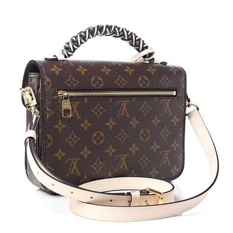 louis vuitton tas pochette metis creme|louis vuitton pochette monogram.